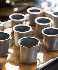 Enamel Espresso Cup Set