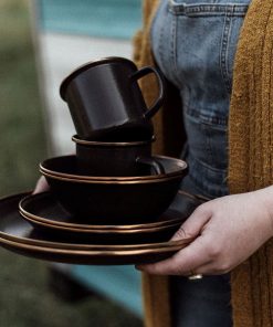 Enamelware Dining Collection - Charcoal