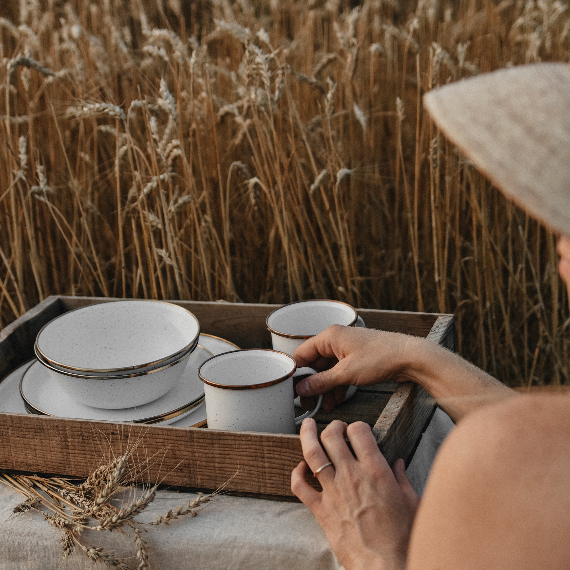 enamelware-dining-collection-eggshell-31-31-Enamelware-Eggshell Enamelware Dining Collection - Eggshell