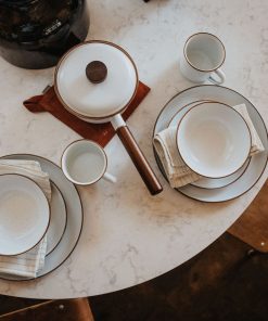 Enamelware Dining Collection - Eggshell