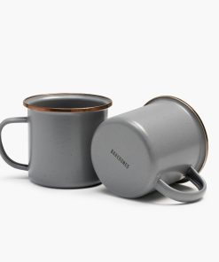 Enamelware Dining Collection - Slate Gray