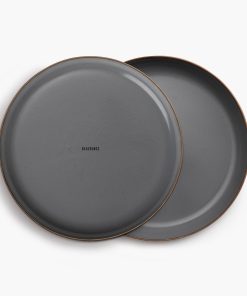Enamelware Dining Collection - Slate Gray