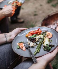Enamelware Dining Collection - Slate Gray