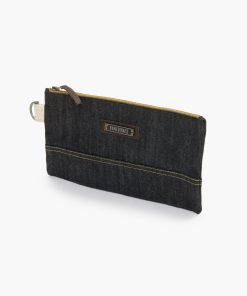 Neelum Zipper Pouch - Denim