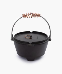 Polished Cast Iron Dutch Oven - 4qt