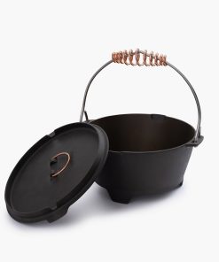 Polished Cast Iron Dutch Oven - 4qt
