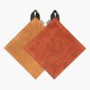 Reversible Suede Hot Pad Set