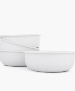 Rolled Enamelware Bowl Set