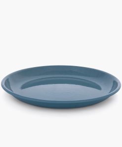 Rolled Enamelware Plate Set